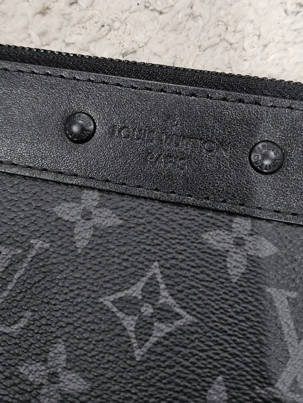 Louis Vuitton Monogram Eclipse Canvas Pochette Jour NM